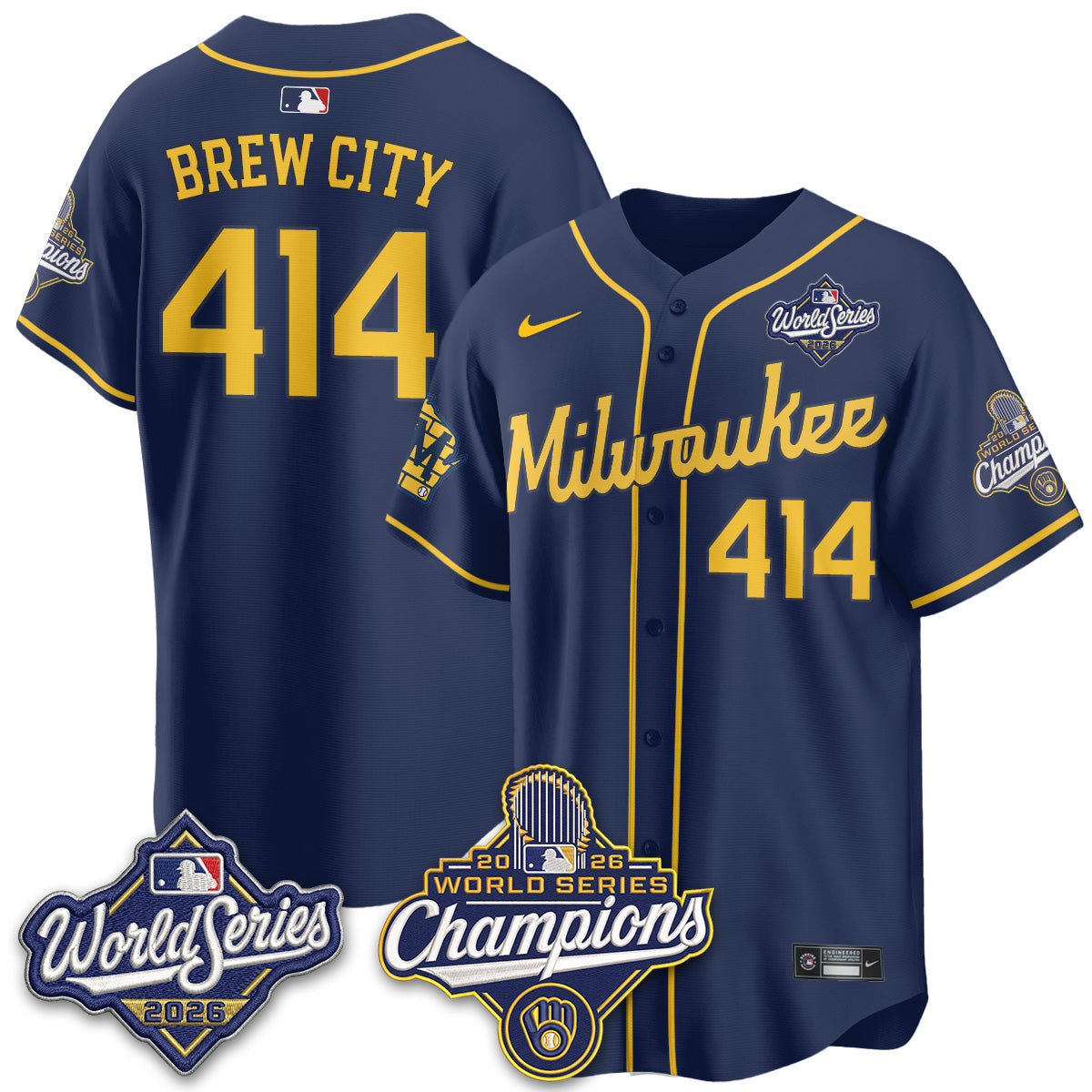 MIL 2026 WS Champions Vapor Jersey - Stitched