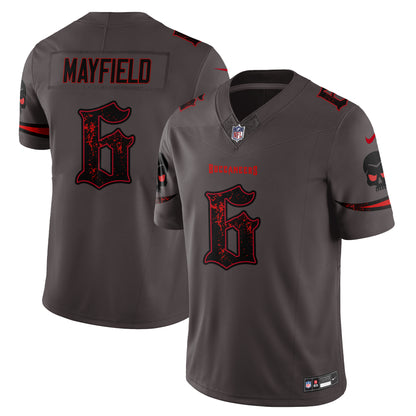 Tampa Bay Buccaneers Skull Edition Vapor Jersey - Stitched