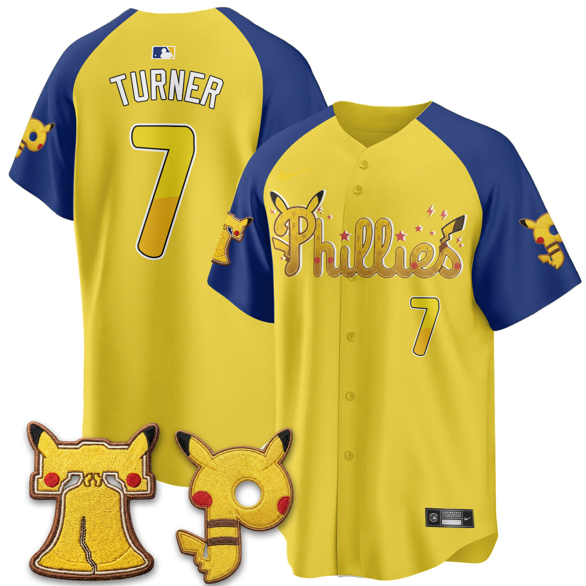 Philadelphia Phillies x PKM Edition Vapor Limited Jersey - Stitched