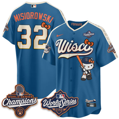 MIL 2026 WS Champions x Meow KT Vapor Jersey - Stitched