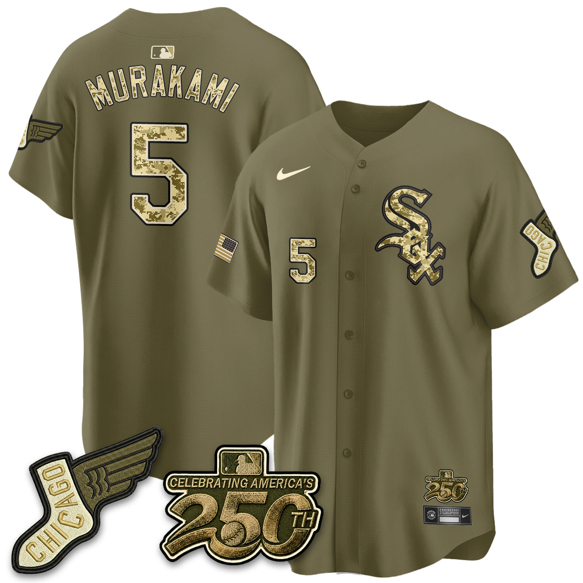 CWS Salute to Service 2026 Vapor Limited Jersey - Stitched