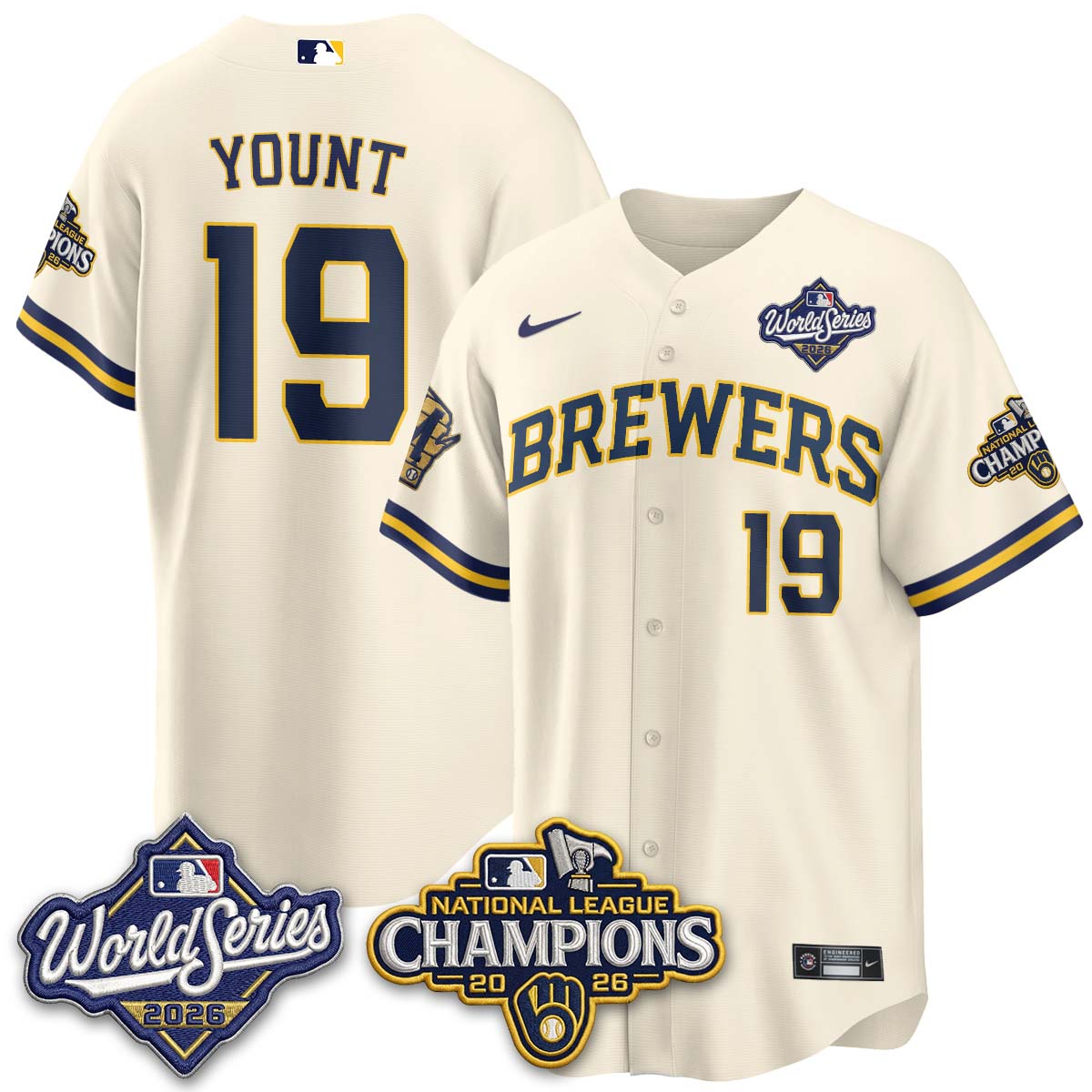 MIL 2026 NL Champions Vapor Jersey - Stitched n1