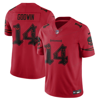 Tampa Bay Buccaneers Skull Edition Vapor Jersey - Stitched