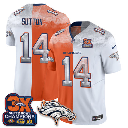 DEN Mile High Split Edition Vapor Jersey - Stitched