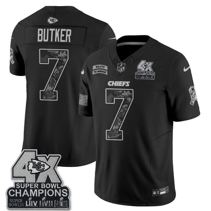 KC 2026 Salute to Service Vapor Jersey V2- Stitched