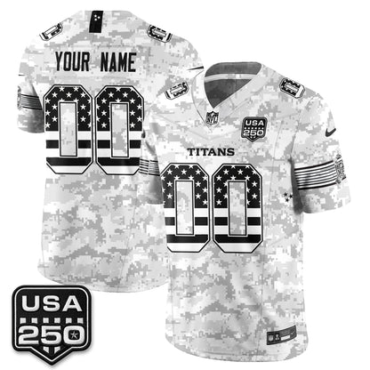 TEN 2026 Salute to Service Edition Vapor Custom  Jersey - Stitched