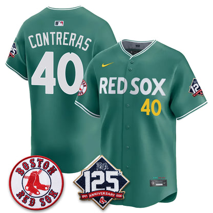 BOS 125th Anniversary Patch Vapor Jersey - Stitched
