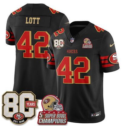 SF Throwback Vapor Jersey - Stitched