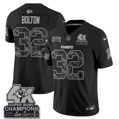 KC 2026 Salute to Service Vapor Jersey V2- Stitched