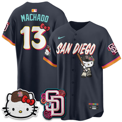 SD 2026 City Connect x Meow KT Vapor Limited Jersey - All Stitched