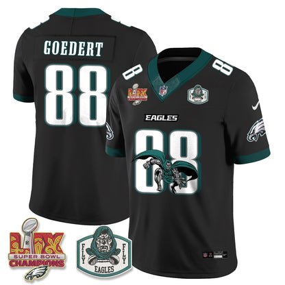 Philadelphia Eagles x Green Cape Villain Edition Vapor Jersey - Stitched