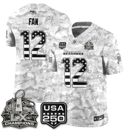 SEA 2026 Salute to Service Edition Vapor Jersey - Stitched n5