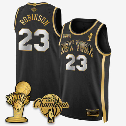 NYK 2026 NBA Champions Gold Edition Vapor Jersey - Stitched n3