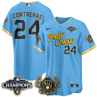 MIL 2026 NL Division Champs Vapor Jersey - Stitched