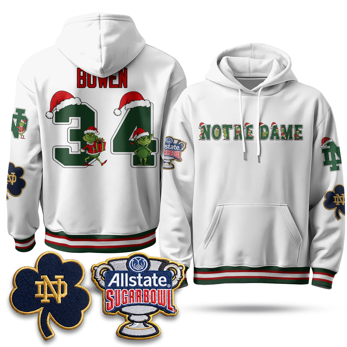 NDFI x Grinch Christmas 2026 Edition Hoodie - Stitched