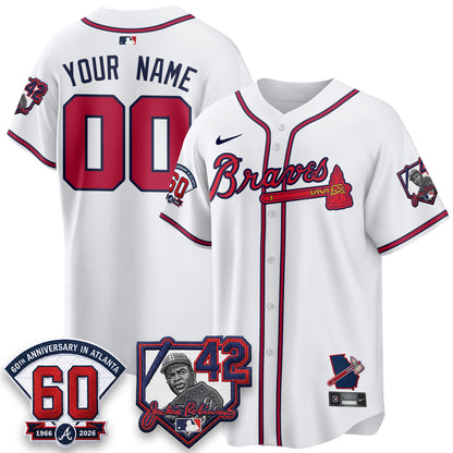 ATL 2026 Jackie Robinson Day Vapor Limited Custom Jersey - All Stitched