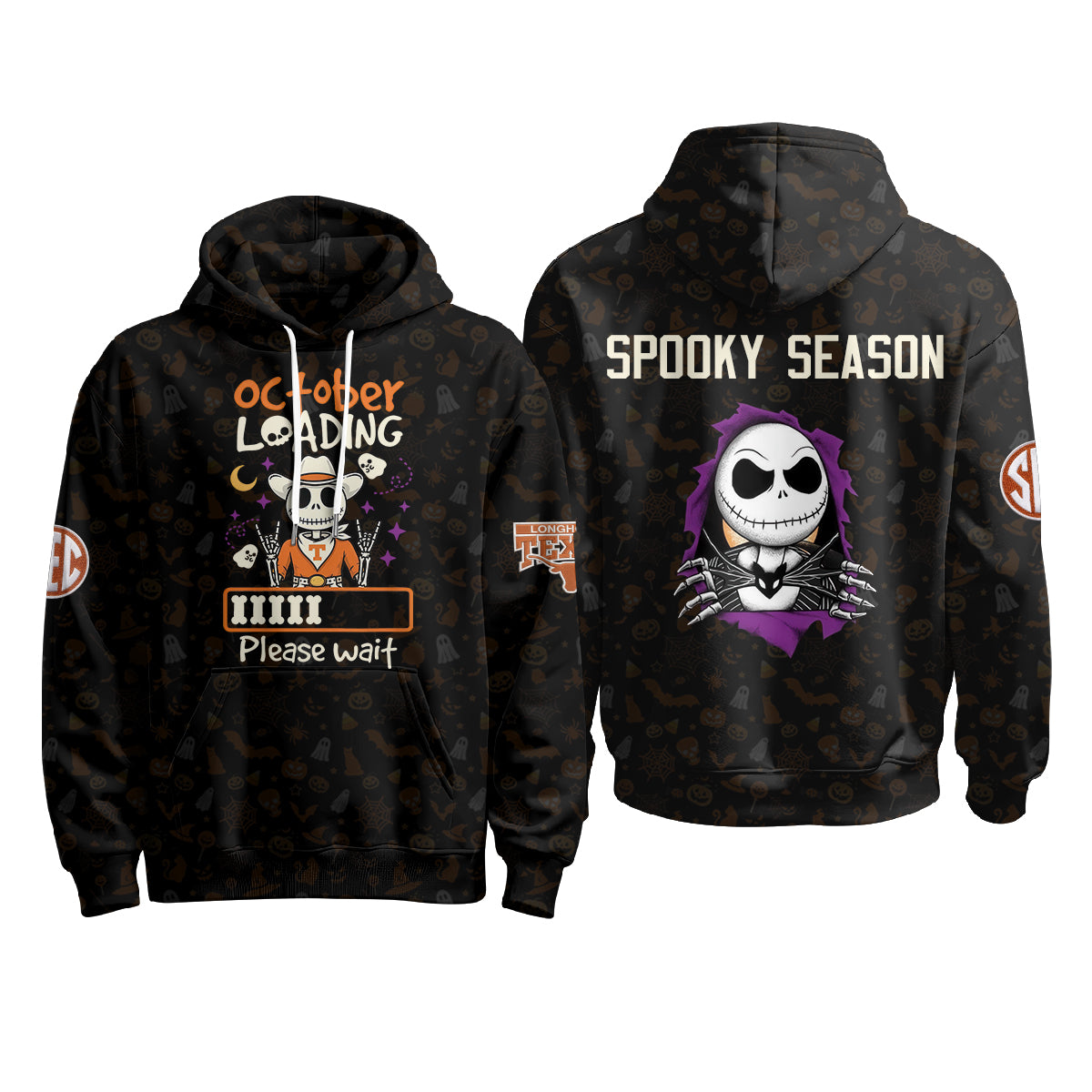 TEX x Skeleton Gentleman Edition Hoodie - Printed