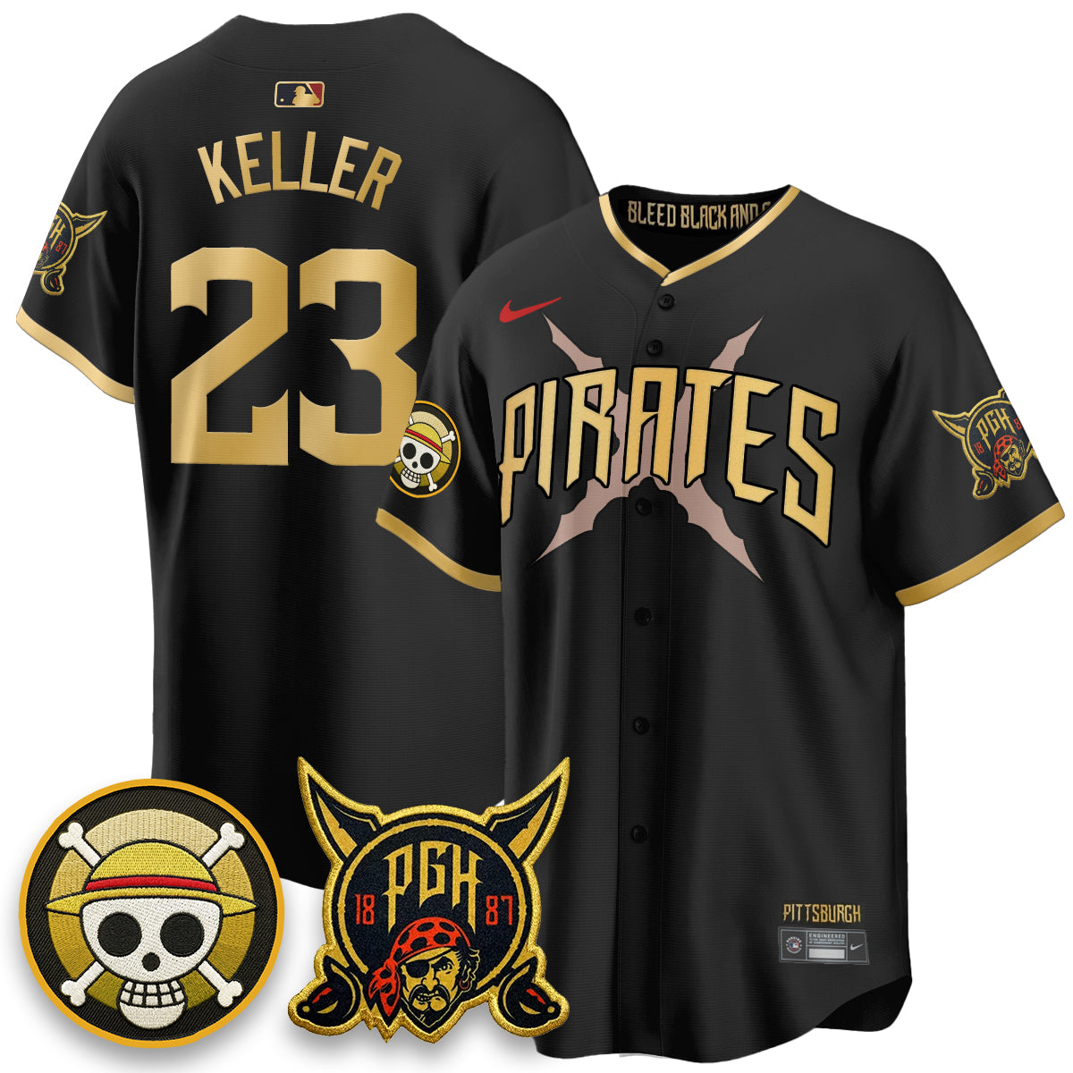 PIT 2026 City Connect x One Piece Vapor Limited Jersey - All Stitched