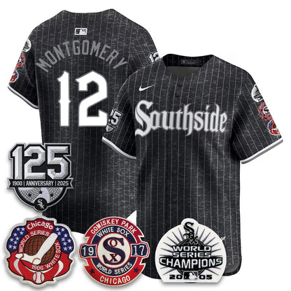CWS 125th Anniversary - W.S Champions Edition Vapor Jersey - Stitched