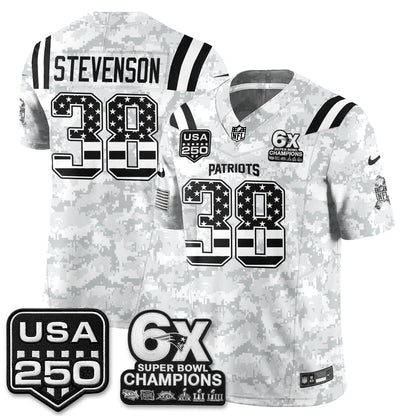 NE 2026 Salute to Service Edition Vapor Jersey - Stitched