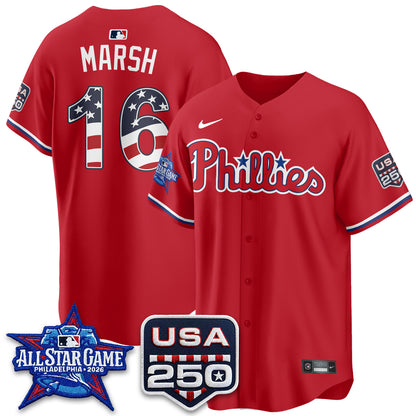 Philadelphia Phillies 2026 All Star Edition Vapor Jersey - Stitched