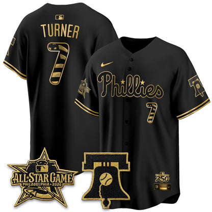 PHI Fourth of July USA Vapor Limited Jersey - Stitched