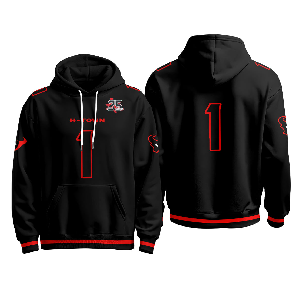 HOU Star Edition Pullover Hoodie - Printed