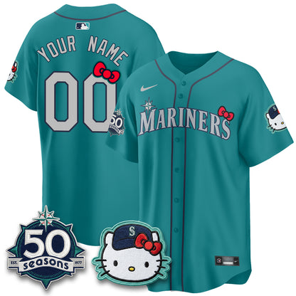 SEA x Meow KT Night Limited Custom Jersey - All Stitched