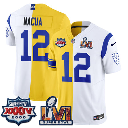 Los Angeles Rams Split Vapor Jersey - Stitched