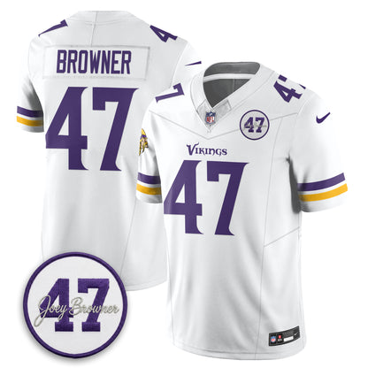 MIN Joey Browner Thank You For Memories - 1960 – 2026 Football Vapor Limited Jersey - All Stitched