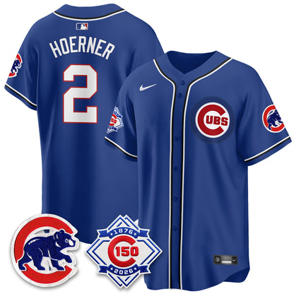 CHC 150th Anniversary Black Out Style Vapor Premier Limited Jersey - All Stitched