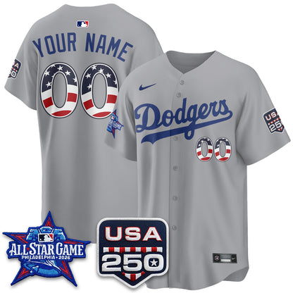 Los Angeles Dodgers 2026 All Star Edition Vapor Custom Jersey- Stitched