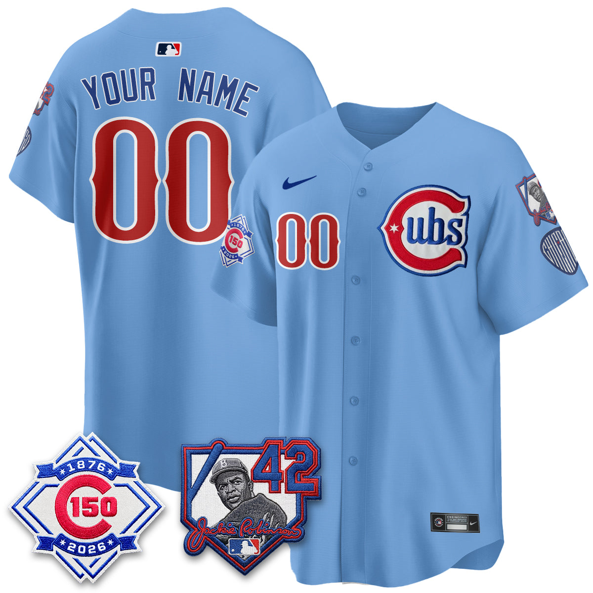 CHC 150th Anniversary & Jackie Robinson Day Patch Vapor Premier Limite ...