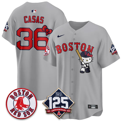 Boston Red Sox x Meow KT Vapor Limited Jersey - Stitched