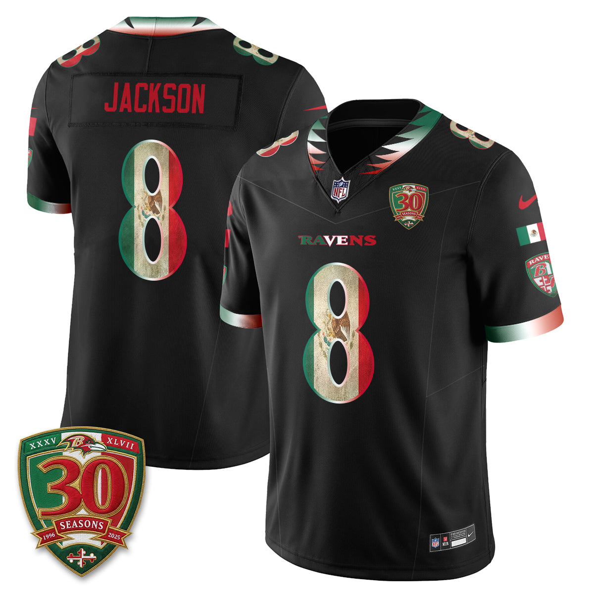BAL Mexico Edition Vapor Jersey - Stitched