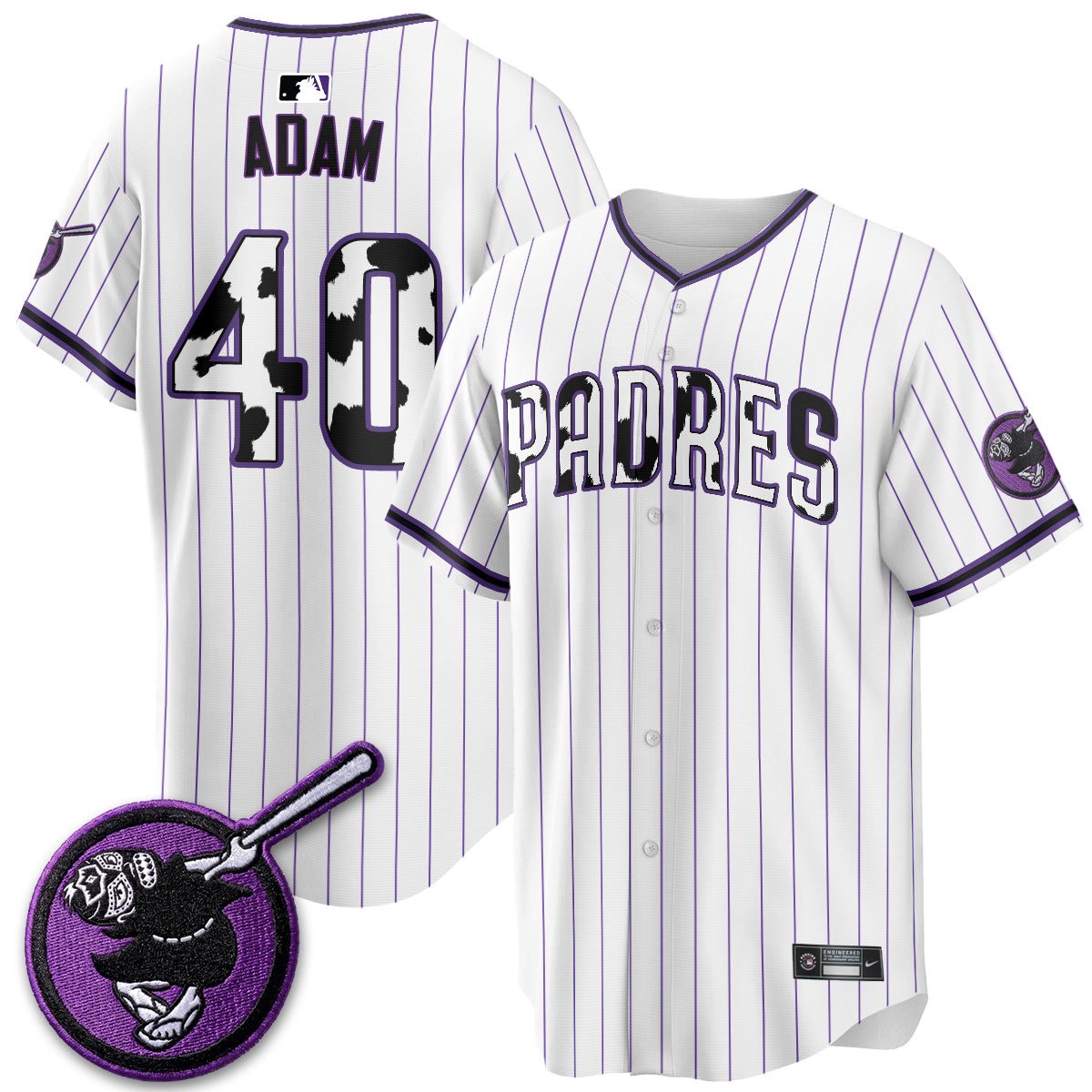 San Diego Padres x King of the Luchadores Vapor Jersey - Stitched