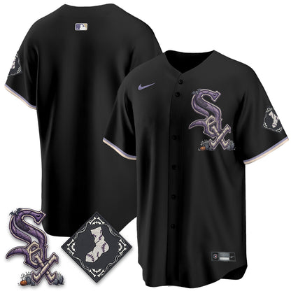 Chicago White Sox Nightmare Edition Vapor Jersey - Stitched