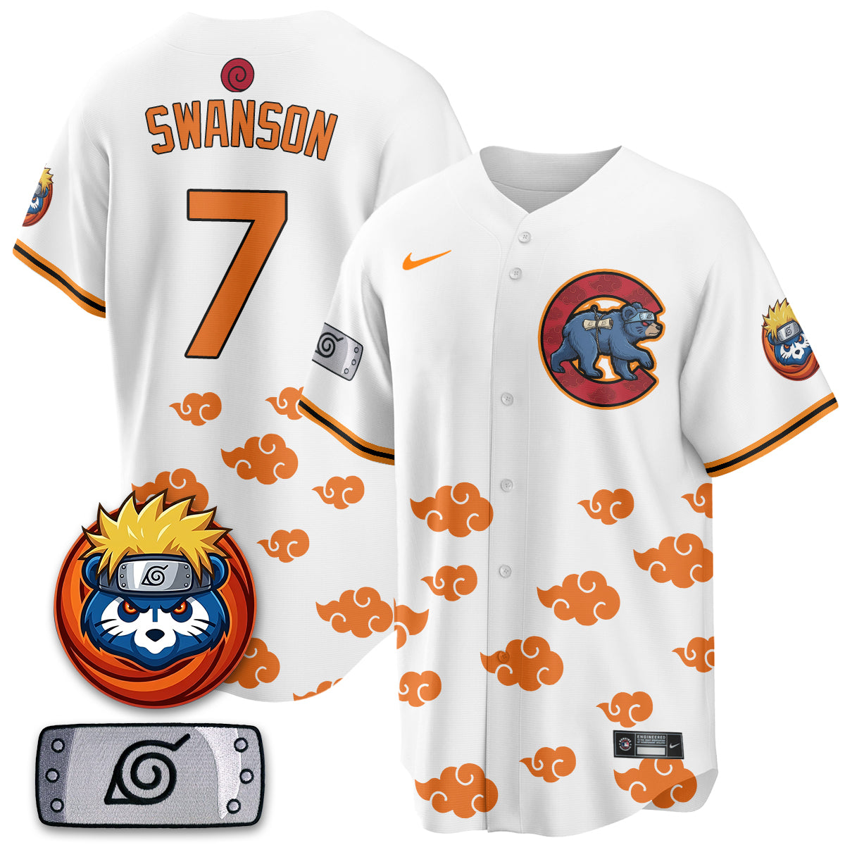 Chicago Cubs Naruto Akatsuki Vapor Limited Jersey V2- Stitched