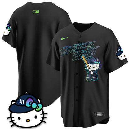 TB x Meow KT City Connect Vapor Jersey - Printed