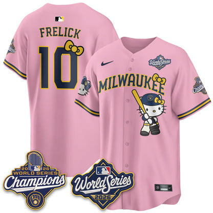 MIL 2026 WS Champions x Meow KT Vapor Jersey - Stitched