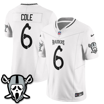 Las Vegas Raiders x Ghost Face Edition Vapor Jersey - Stitched