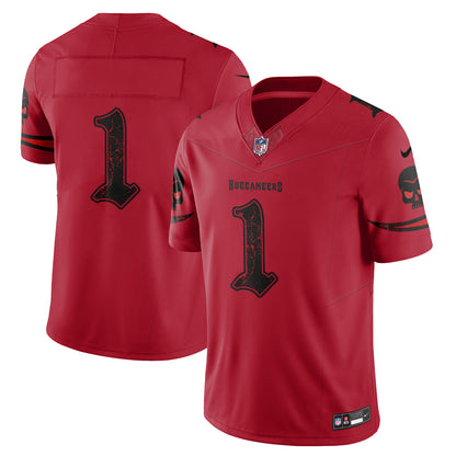 Tampa Bay Buccaneers Skull Edition Vapor Jersey - Stitched