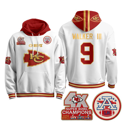 KC 4X Champs Gold Edition Fleece Hoodie - Printed