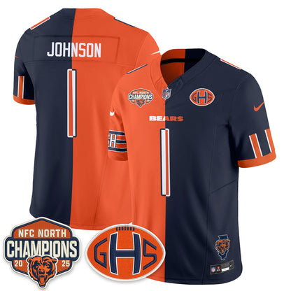 Chicago Bears 2026 Split Edition Vapor Jersey - Stitched