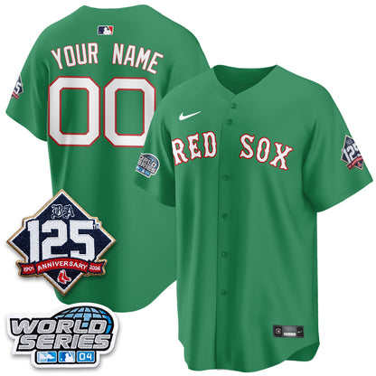 BOS Throwback 2004 Vapor Custom Jersey - Stitched
