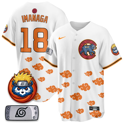 Chicago Cubs Naruto Akatsuki Vapor Limited Jersey V2- Stitched