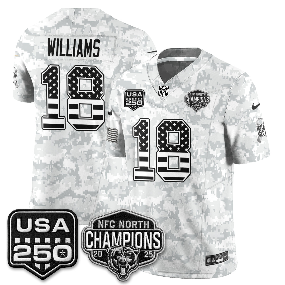 CHI 2026 Salute to Service Edition Vapor Jersey - Stitched