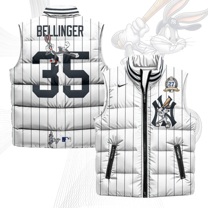 New York Yankees Edition Unisex Puffer Vest - Printed