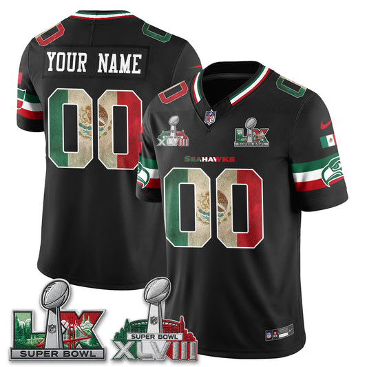 SEA Mexico Edition Vapor Custom Jersey V1- Stitch