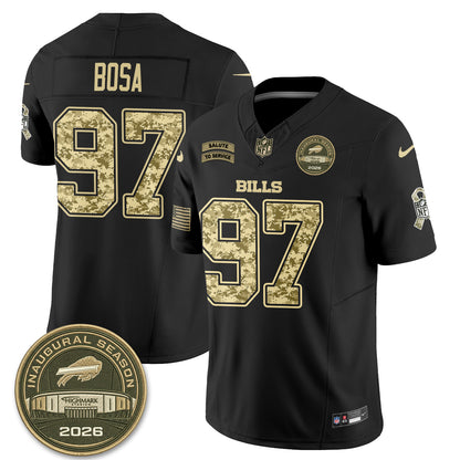 Buffalo Bills 2026 Salute to Service Edition Vapor Jersey V2- Stitched